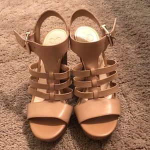Jessica Simpson wedges - never worn